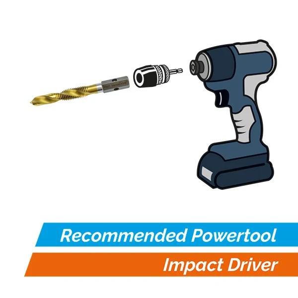 VersaDrive Drilltap Set + FREE Adapter