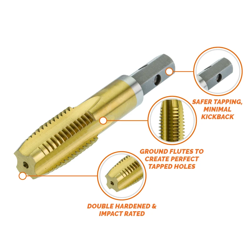 VersaDrive TurboTip & Impactatap Combi Set + FREE Adapter