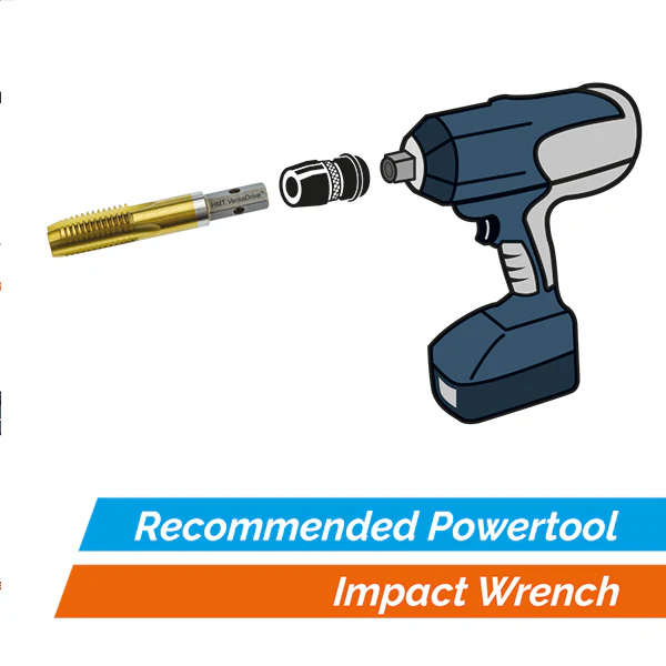 VersaDrive TurboTip & Impactatap Combi Set + FREE Adapter
