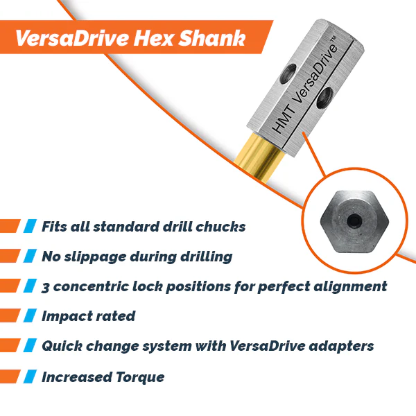 VersaDrive TurboTip ImpactaStep Set + FREE Adapter