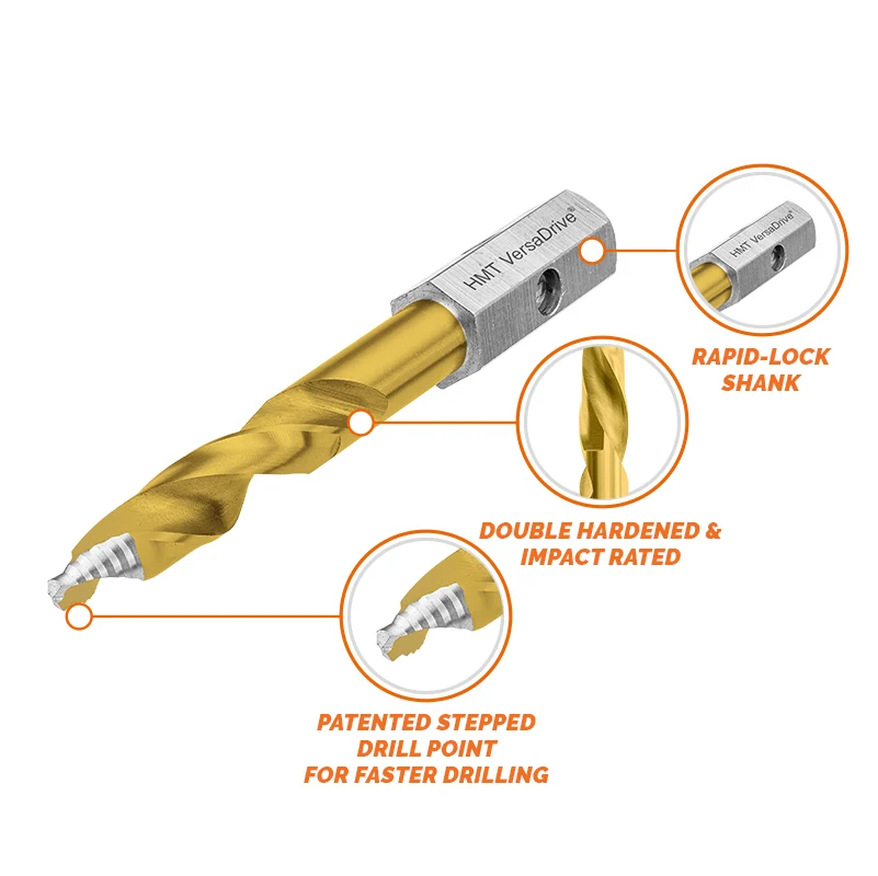 VersaDrive® TurboTip Impact Drill Bits - Metric Sizes (209015) - Image 3